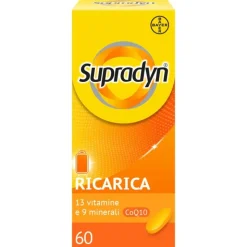 Supradyn Ricarica Integratore Multivitaminico e Minerali 60 Compresse
