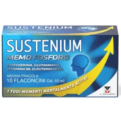 Sustenium Memo Fosforo per Memoria e Concentrazione 10 Flaconcini