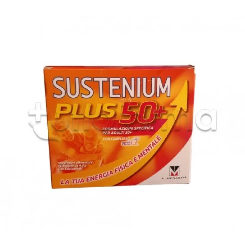 Sustenium Plus 50+ Integratore Energizzante 16 Bustine