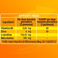 Sustenium Plus per Energia e Funzione Cognitiva 90 Caramelle Gommose