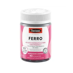 Swisse Ferro Integratore per Assorbimento Ferro 40 Caramelle Gommose