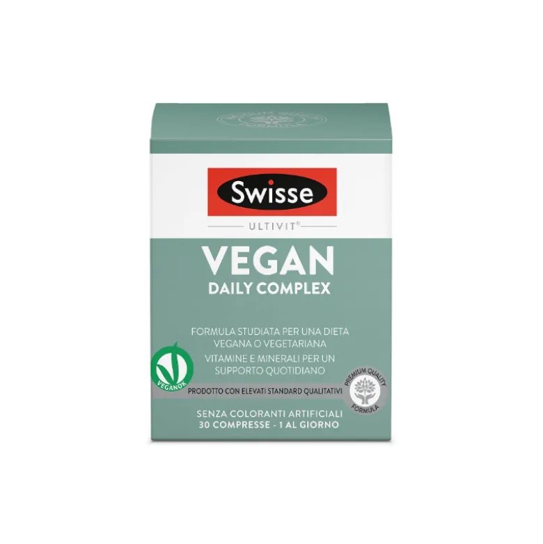 Swisse Vegan Daily Complex Integratore per Vegani 30 Compresse