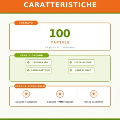 Sygnum 4 Relaxing Integratore Rilassamento e Sonno 100 Capsule