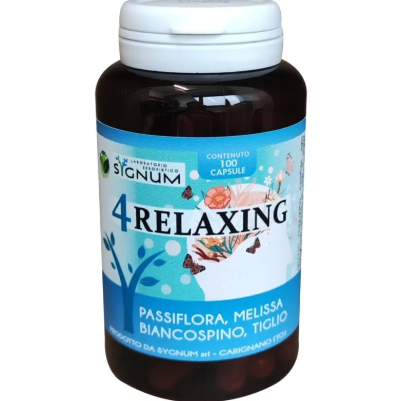 Sygnum 4 Relaxing Integratore Rilassamento e Sonno 100 Capsule