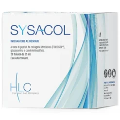 Sysacol Integratore Collagene Idrolizzato Fortigel per Artrosi 20 Fiale