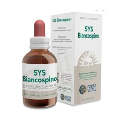 Sys Biancospino Integratore per la Circolazione, benessere cardiovascolare, flacone da 50ml