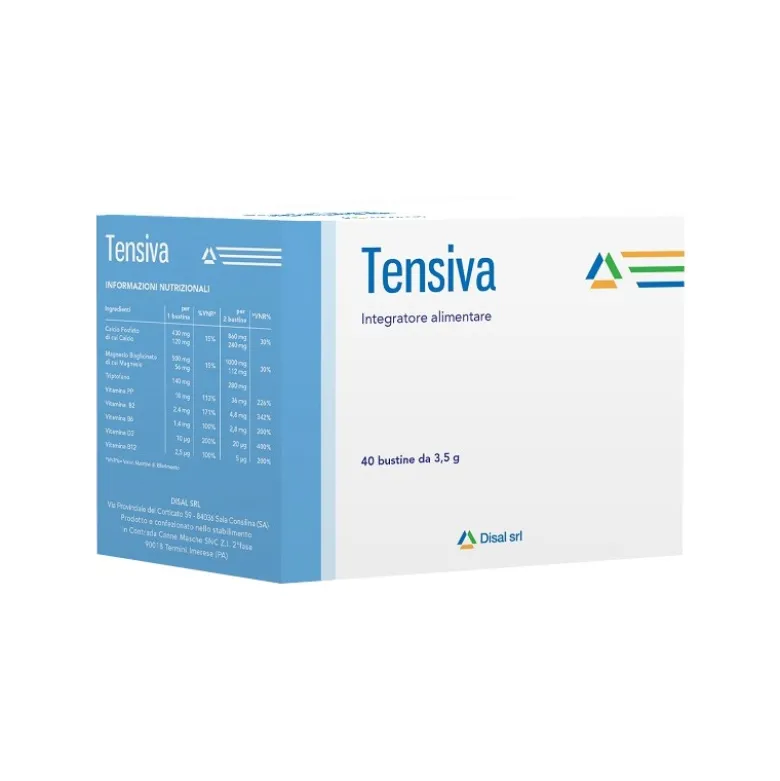 Tensiva Integratore per Funzione Muscolare 40 Bustine