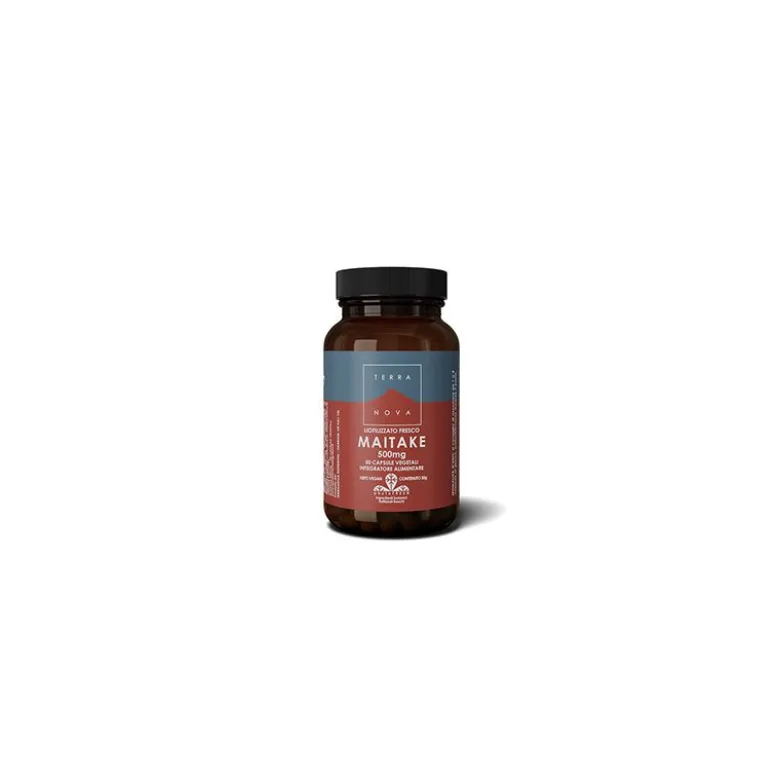 Terranova Maitake Integratore per Difese Immunitarie 50 Capsule