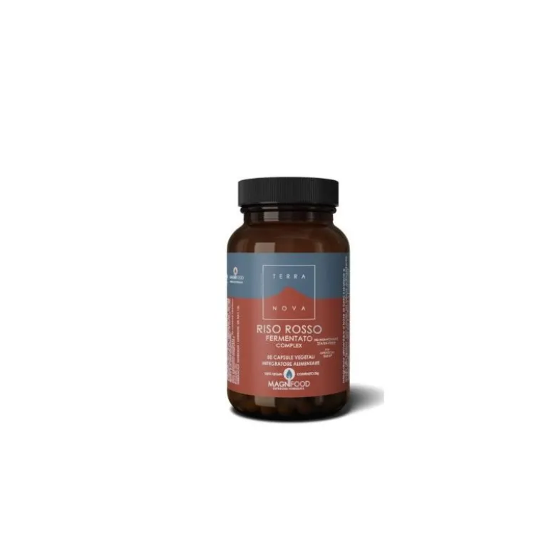 Terranova Riso Rosso Fermentato ComplexIntegratore per Colesterolo