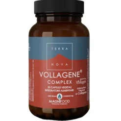 Terranova Vollagene Complex Integratore Vegano di Collagene 50 Capsule Vegetali