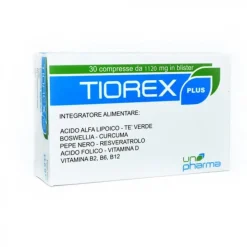 TIOREX PLUS per Metabolismo Energetico 20 Compresse da 1.100 mg