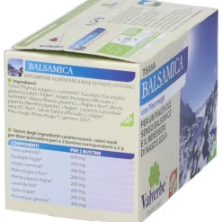 Tisana Balsamica Valverbe per Vie Respiratorie 20 g Bustine Monodose