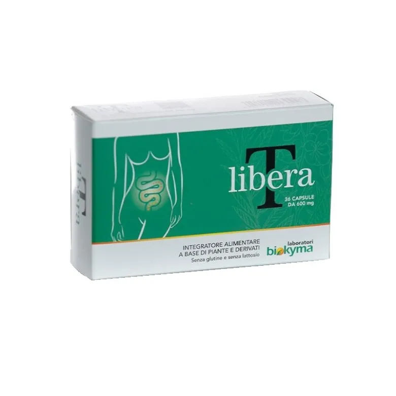 T-Libera Integratore Vegetale Transito Intestinale 36 Capsule
