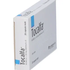 Tocalfa 20 Capsule Molli 50000 UI + 50 mg Vitamina A e Vitamina E