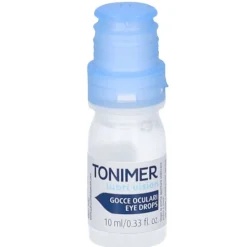 Tonimer Lubri Vision Collirio Idratante e Lubrificante per Secchezza Occhi 10 ml
