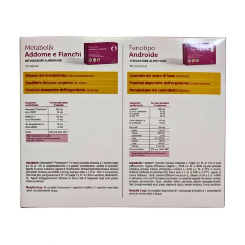 Torna In Forma Addome Detox & Slim Box da 2 pezzi
