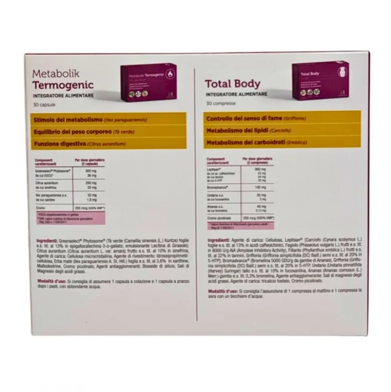 Torna In Forma Metabolismo Lento Box da 2 pezzi