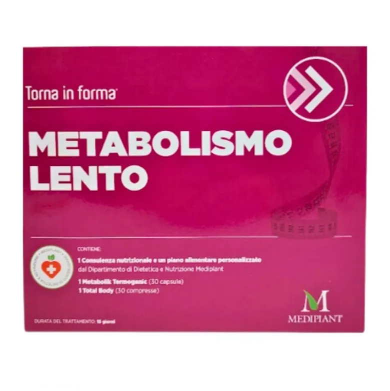 Torna In Forma Metabolismo Lento Box da 2 pezzi