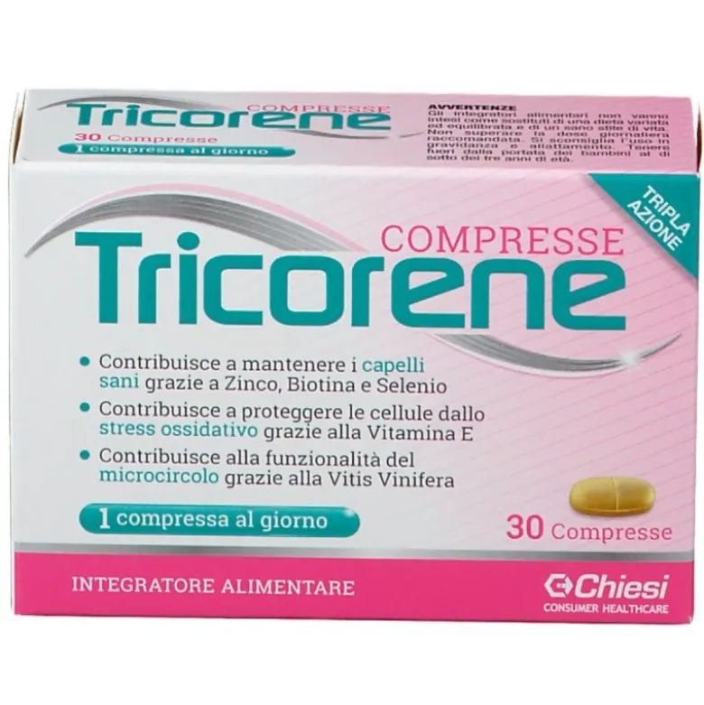 Tricorene Integratore per Capelli 30 Compresse