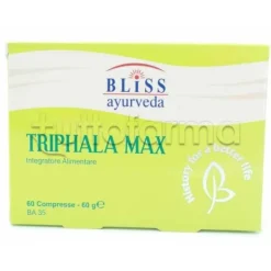 Triphala Max Integratore per Stipsi 60 Compresse