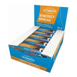 Ultimate Energy Break Cappuccino snack energetico con vitamine e proteine 30 barrette da 30g