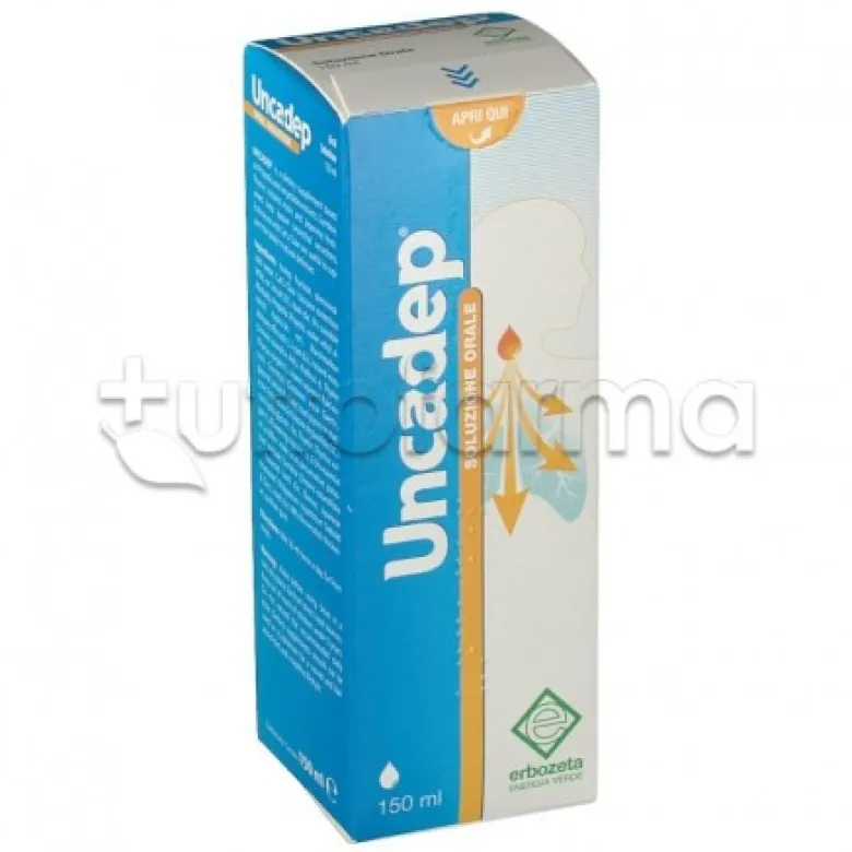 Uncadep Sciroppo Naturale per Tosse e Catarro 150ml