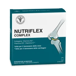 Unifarco Nutriflex Complex Integratore di Collagene e Vitamina K2 per Articolazioni 20 Bustine gusto Tropical