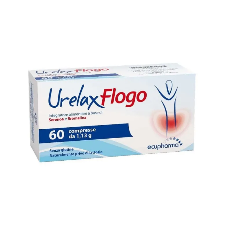 Urelax Flogo Integratore per Prostata e Vie Urinarie 60 Compresse