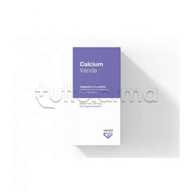Vanda Calcium Integratore Calcio e Magnesio 60 Capsule