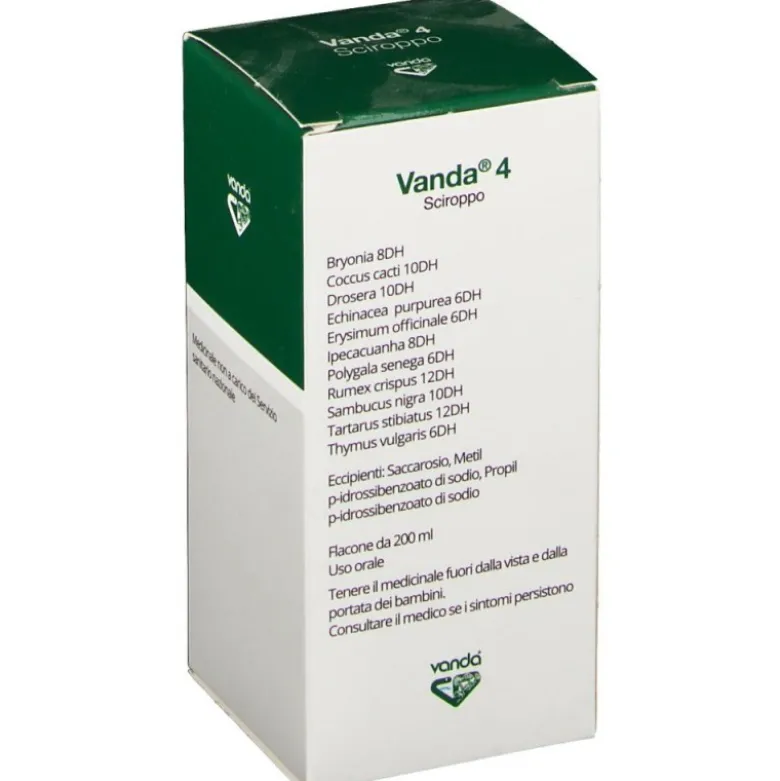 VANDA 4 Sciroppo Omeopatico 200ml