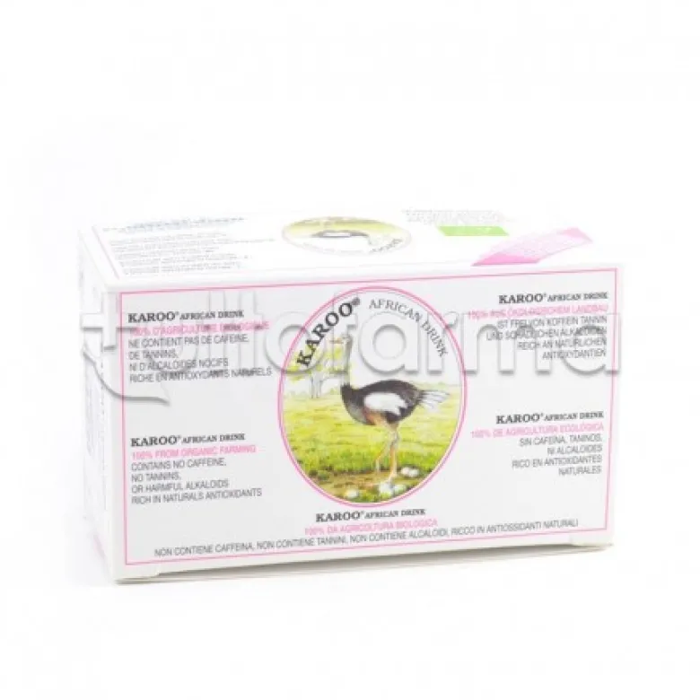 Vegetal Progress Karoo African Drink Bio Senza Caffeina e Teina 20 Bustine
