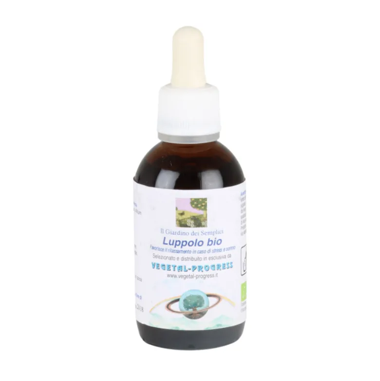Vegetal Progress Luppolo Estratto Idroalcolico per Sonno e Stress 50ml