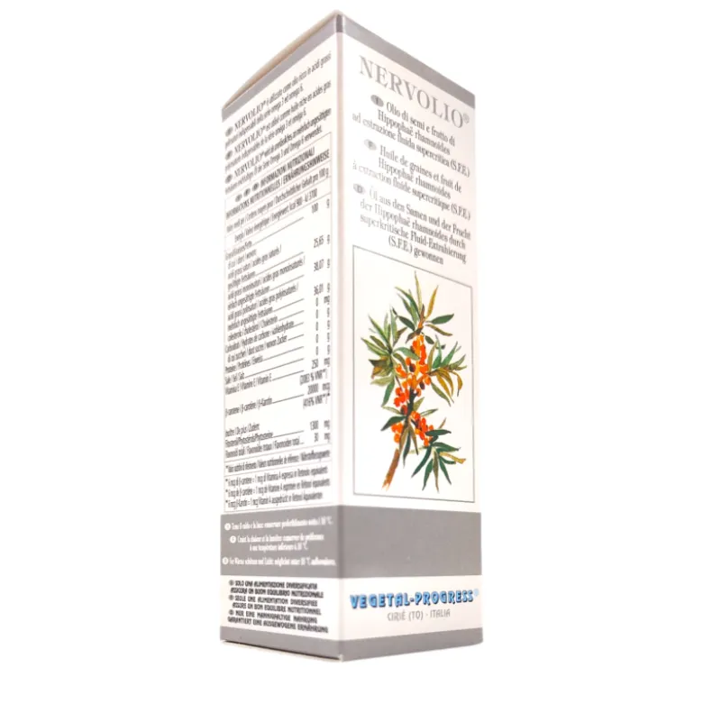 Vegetal Progress Nervolio Integratore con Omega-3 50ml