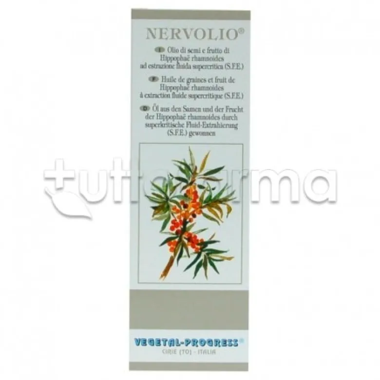 Vegetal Progress Nervolio Integratore con Omega-3 50ml