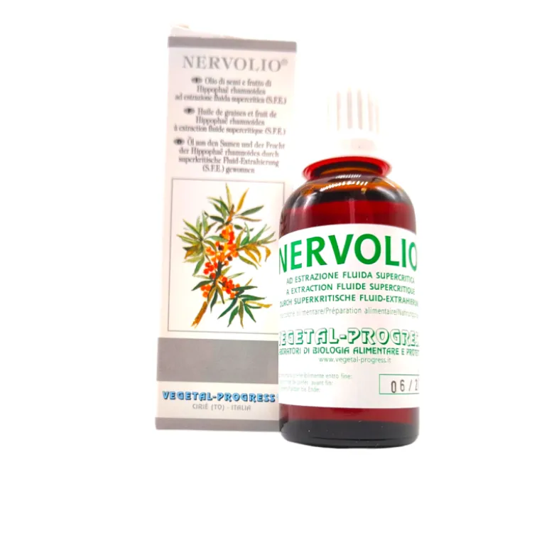 Vegetal Progress Nervolio Integratore con Omega-3 50ml