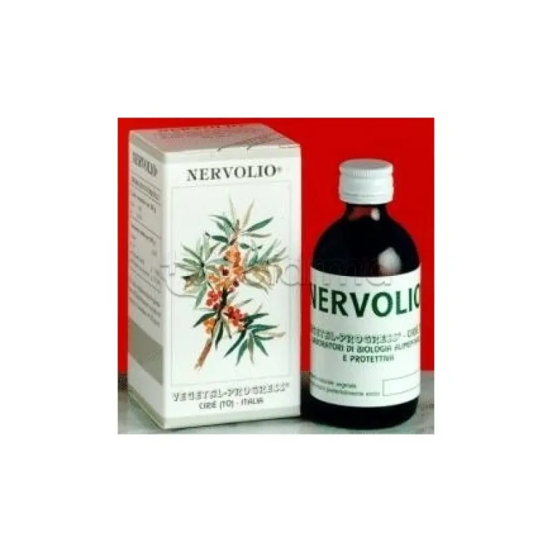 Vegetal Progress Nervolio Integratore con Omega-3 50ml