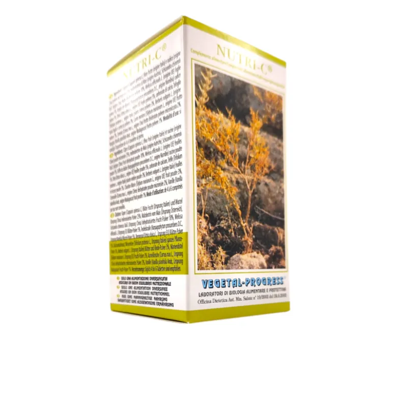 Vegetal Progress Nutri-C Integratore per il Fegato 80 Tavolette