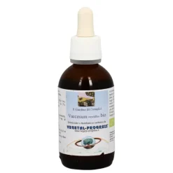 Vegetal Progress Vaccinium Myrtillus Eiglice Mirtillo Nero Estratto Foglie 50ml