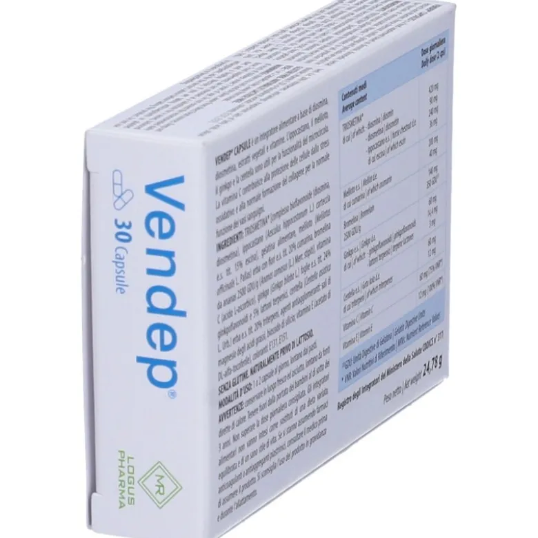 Vendep Integratore per Circolazione e Salute Vene 30 Capsule