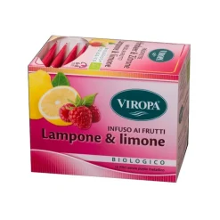 Viropa Infuso Lampone & Limone Bio per Relax 15 Bustine Filtro