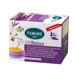 Viropa Vir Relax Tisana Passiflora per Rilassamento 15 Bustine Filtro da 1,5 g