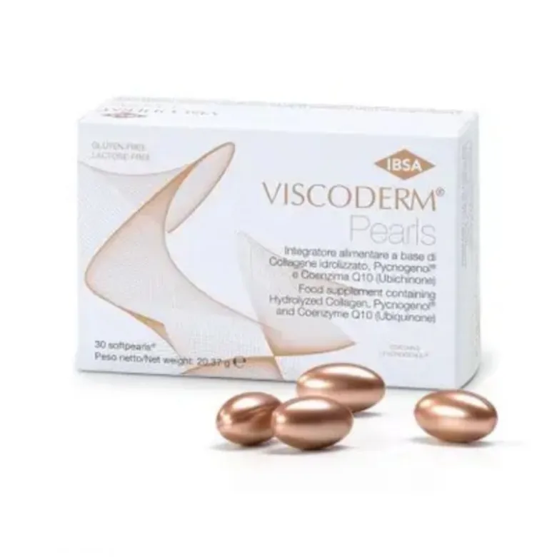 Viscoderm Pearls Integratore Collagene 30 Capsule
