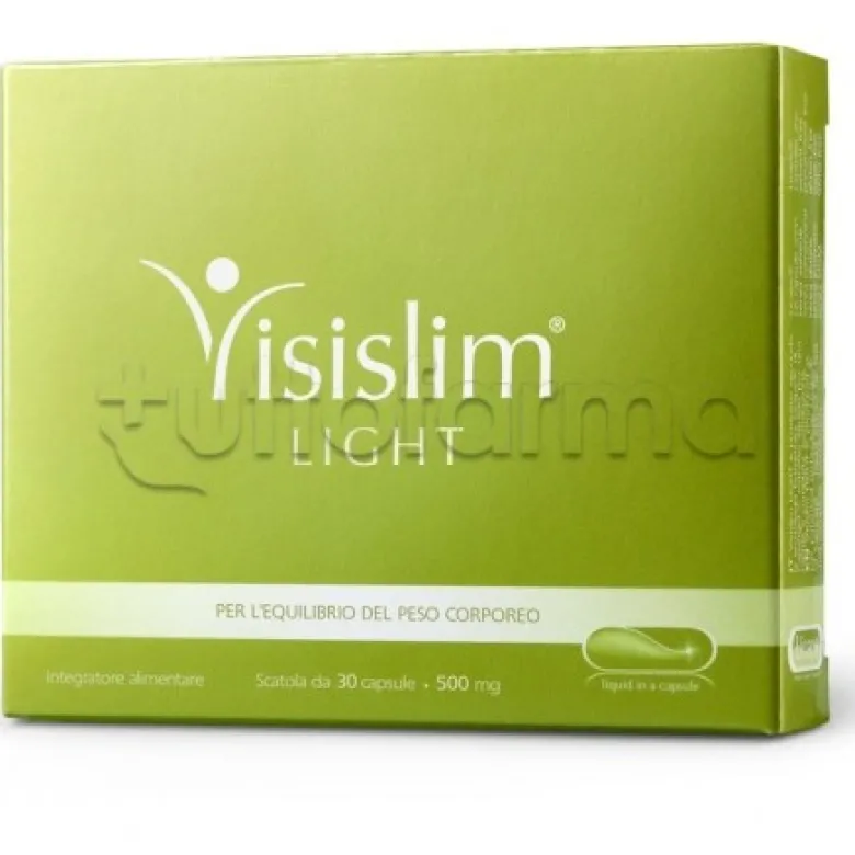 Visislim Light integratore per controllo peso e brucia grassi 30 capsule