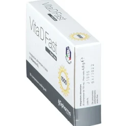 Vita D Fast Integratore per Ossa, Muscoli e Sistema Immunitario 30 Compresse