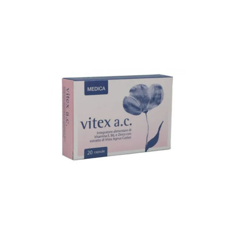 Vitex Ac Integratore per Ciclo Mestruale 20 Capsule