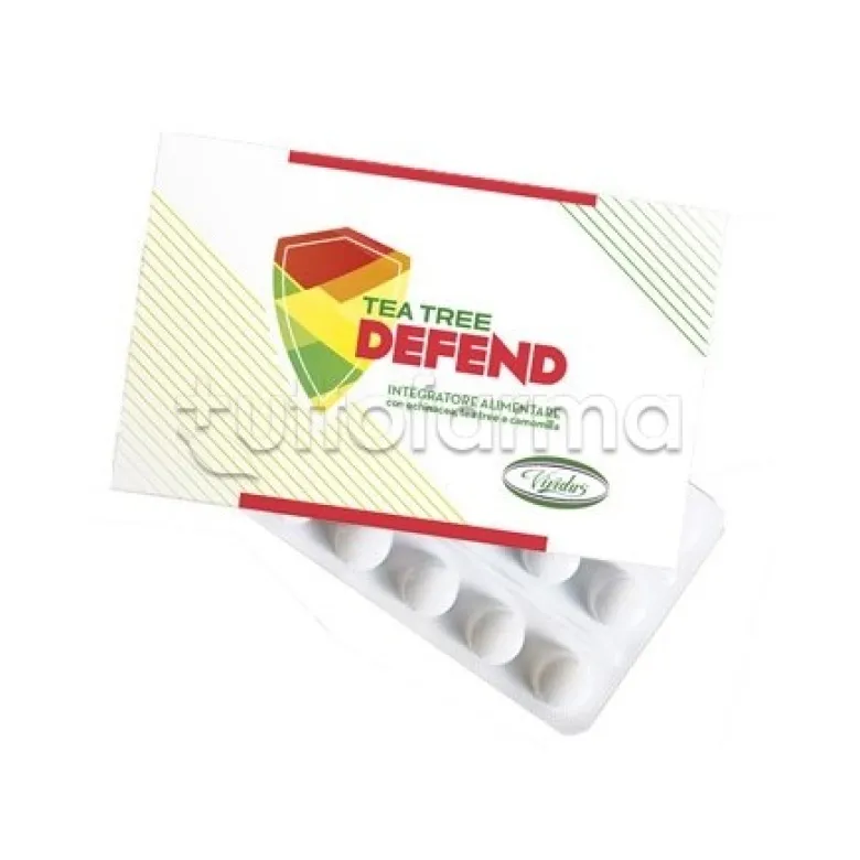 Vividus Tea Tree Defend per Difese Immunitarie 30 Compresse