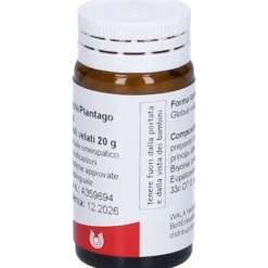 Wala Bronchi Plantago Compositum Medicinale Omeopatico Globuli Velati 20g