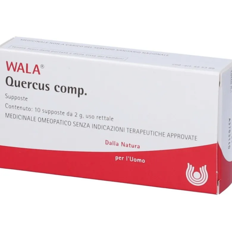 Wala Quercus Compositum Medicinale Omeopatico 10 Supposte