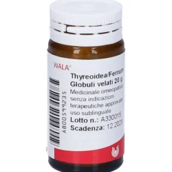 Wala Thyreoidea Ferrum Globuli Medicinale Omeopatico 20g