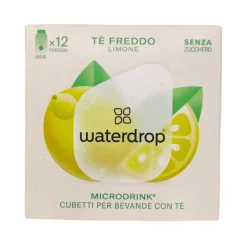 Waterdrop Microdrink Effervescente Aroma Te Freddo e Limone 12 Cubetti